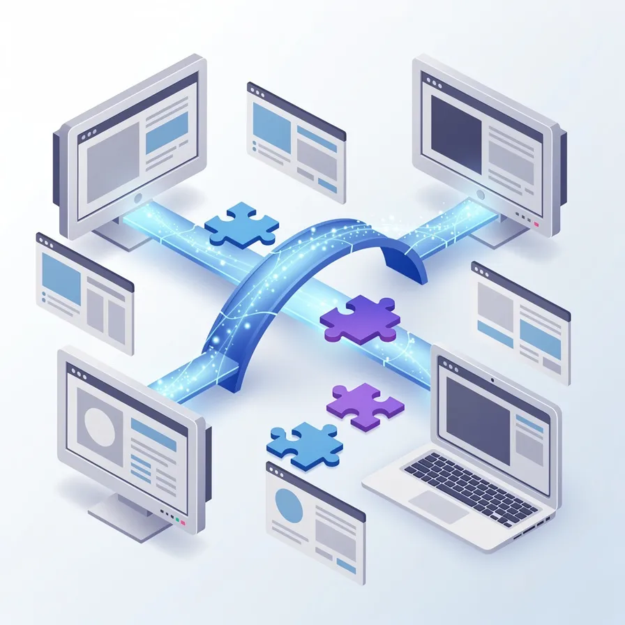 Connexion des logiciels existants